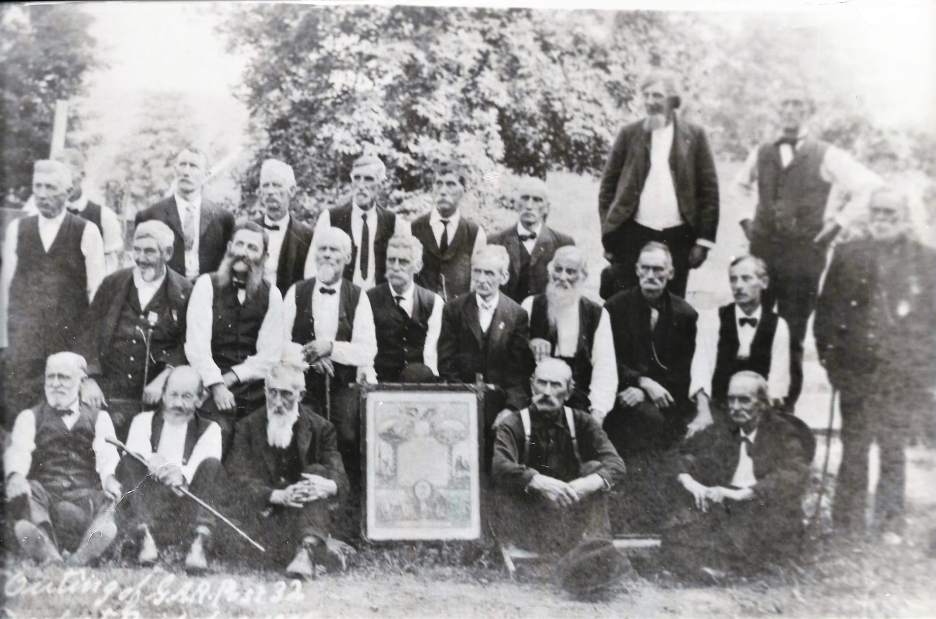 78930PhotoFreeportHistoryGARPost32CivilWarvetsSept1906001