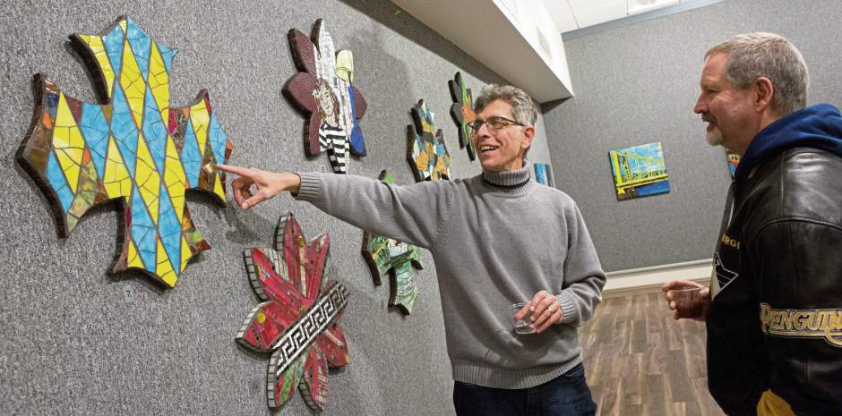 Out & About: Mosaics adorn Penn State New Ken art gallery walls