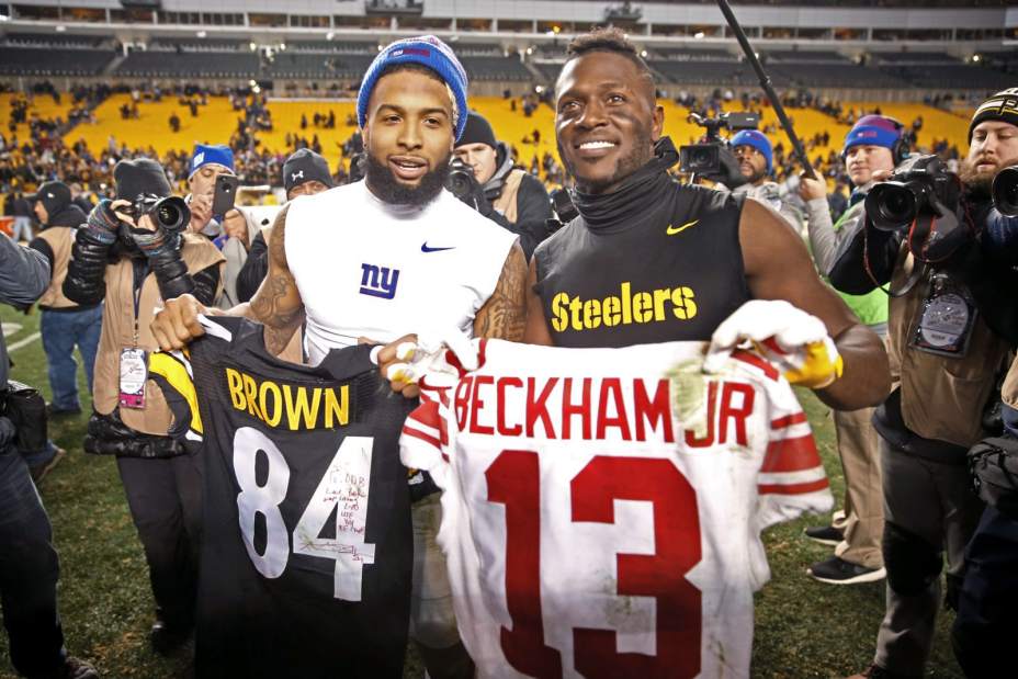 First call: Possible Odell Beckham Jr. trade could impact Antonio Brown market